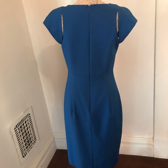 Black Halo Keyhole Jackie Blue Eddie Sheath Dress - Picture 6 of 7